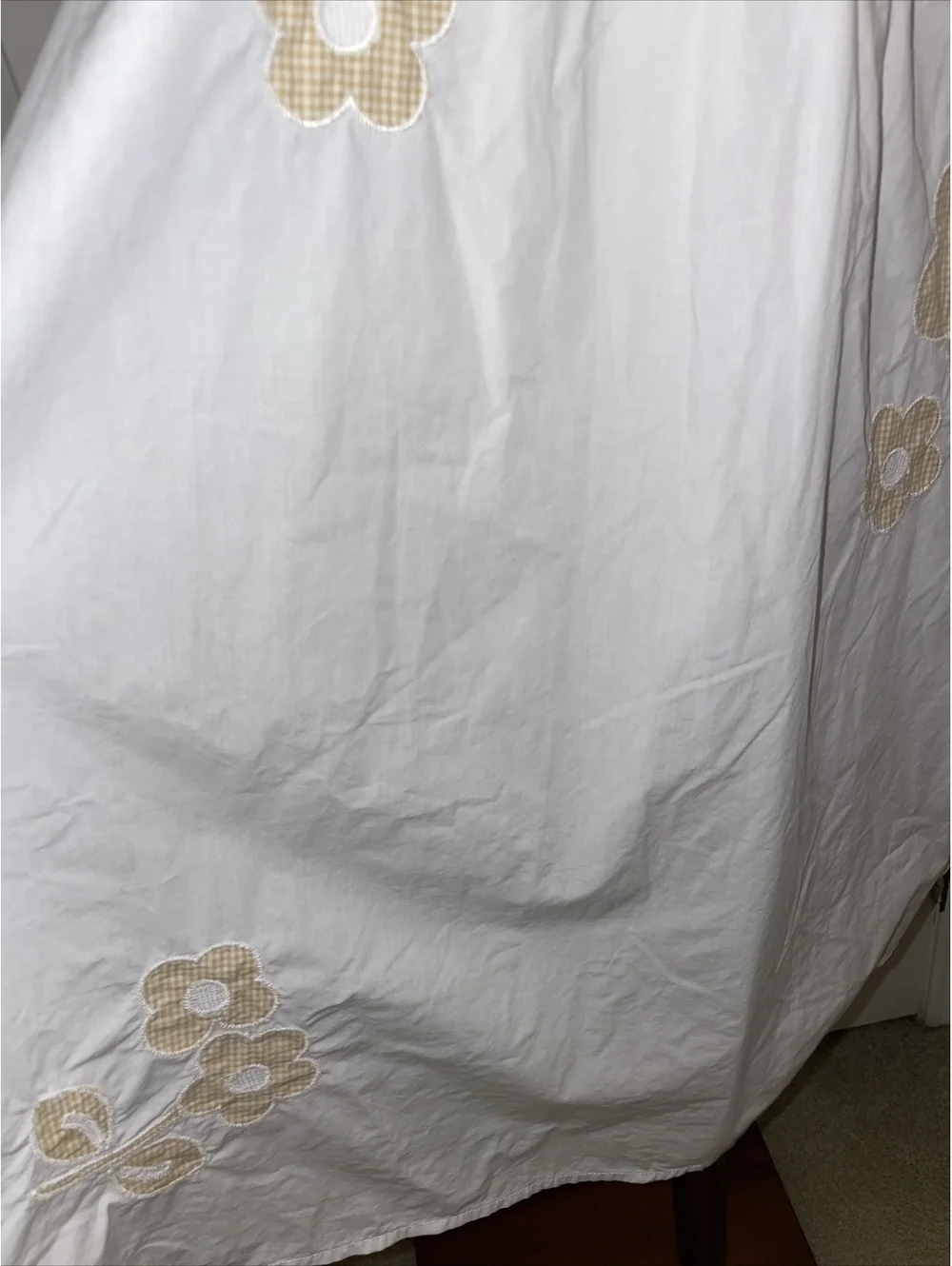 Madewell White Floral Annamarie Cutout Casual Dress Size 2